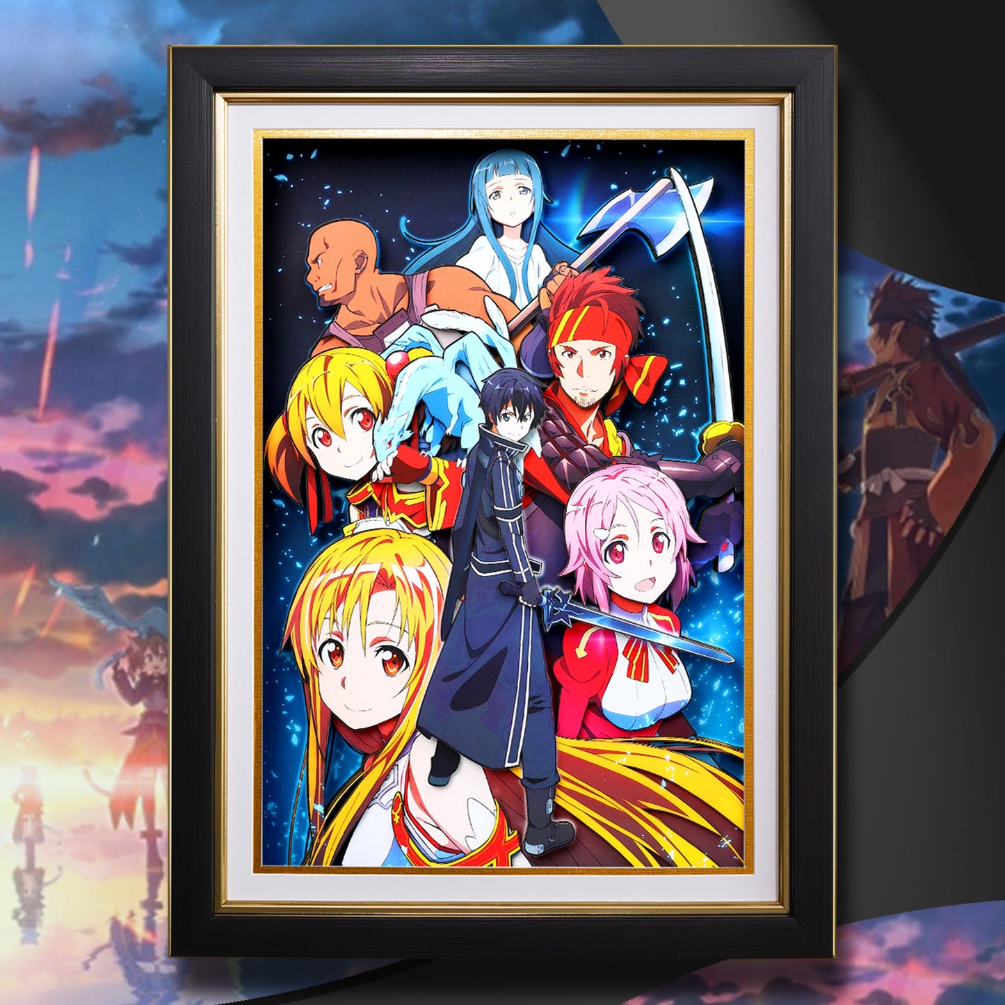 3D SAO Family portraits