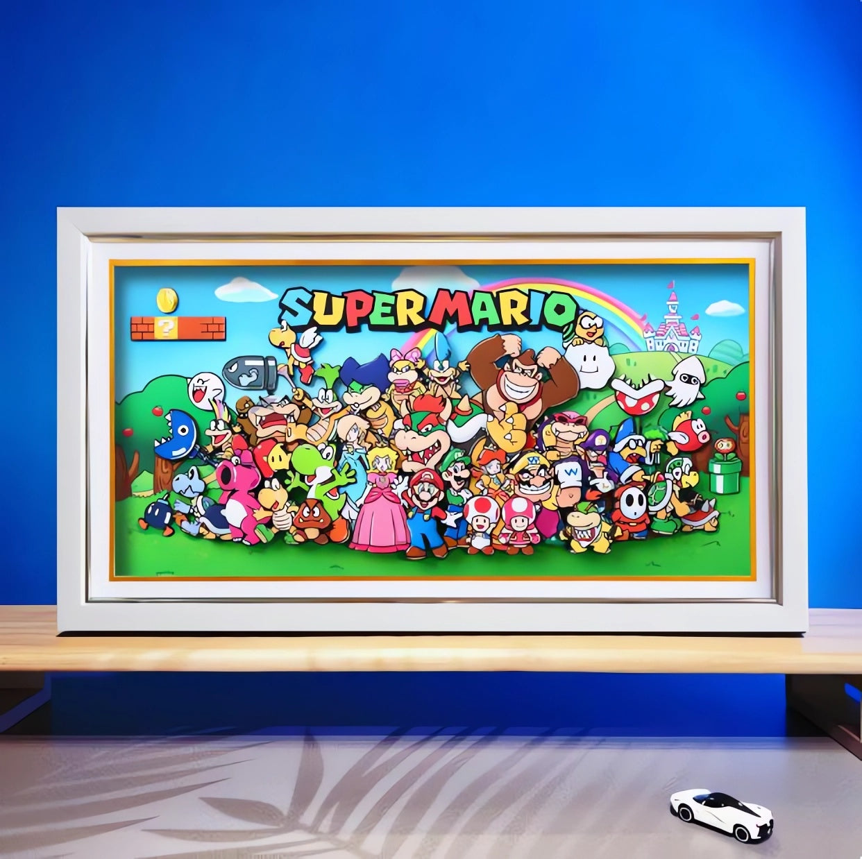 3D Mario Family portraits