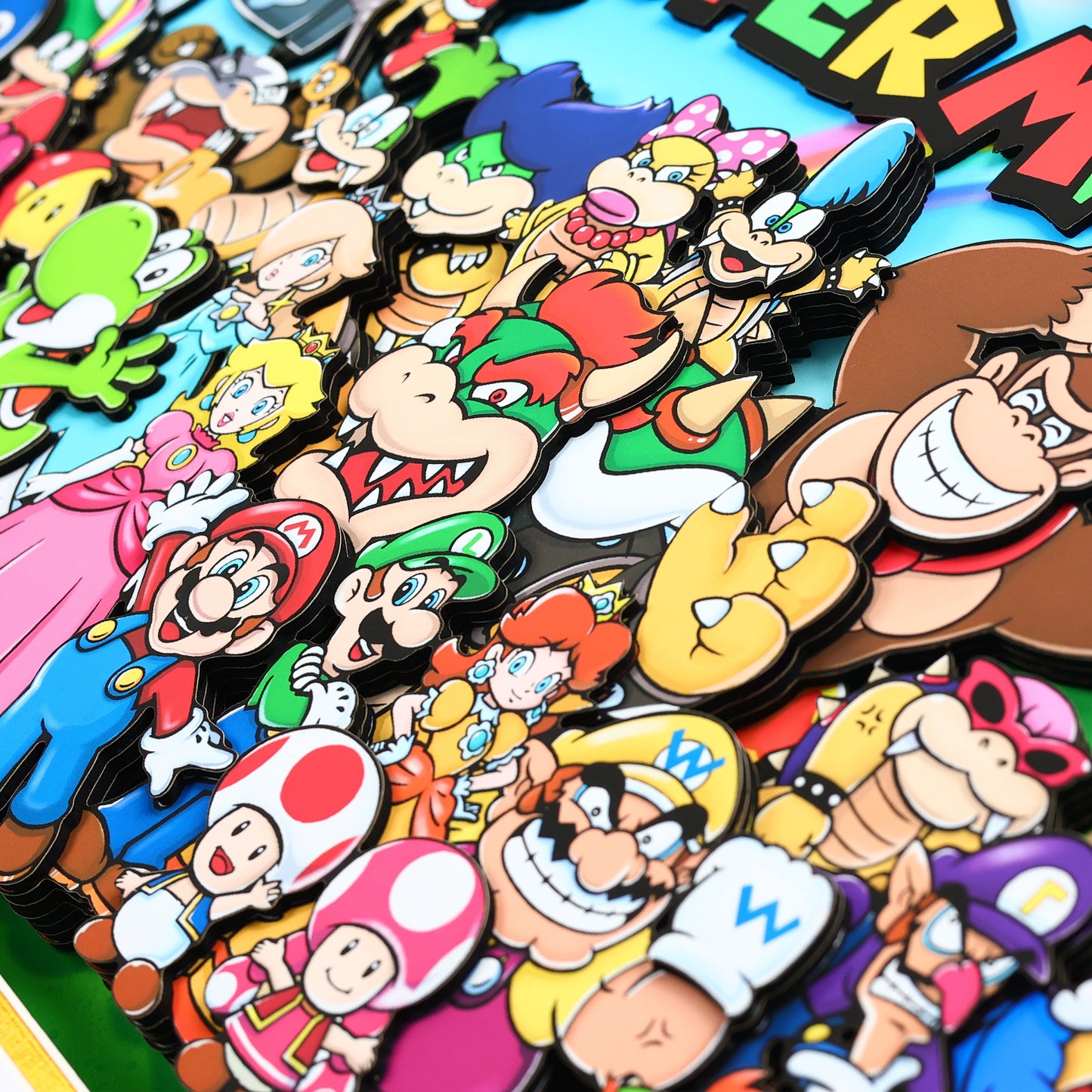 3D Mario Family portraits