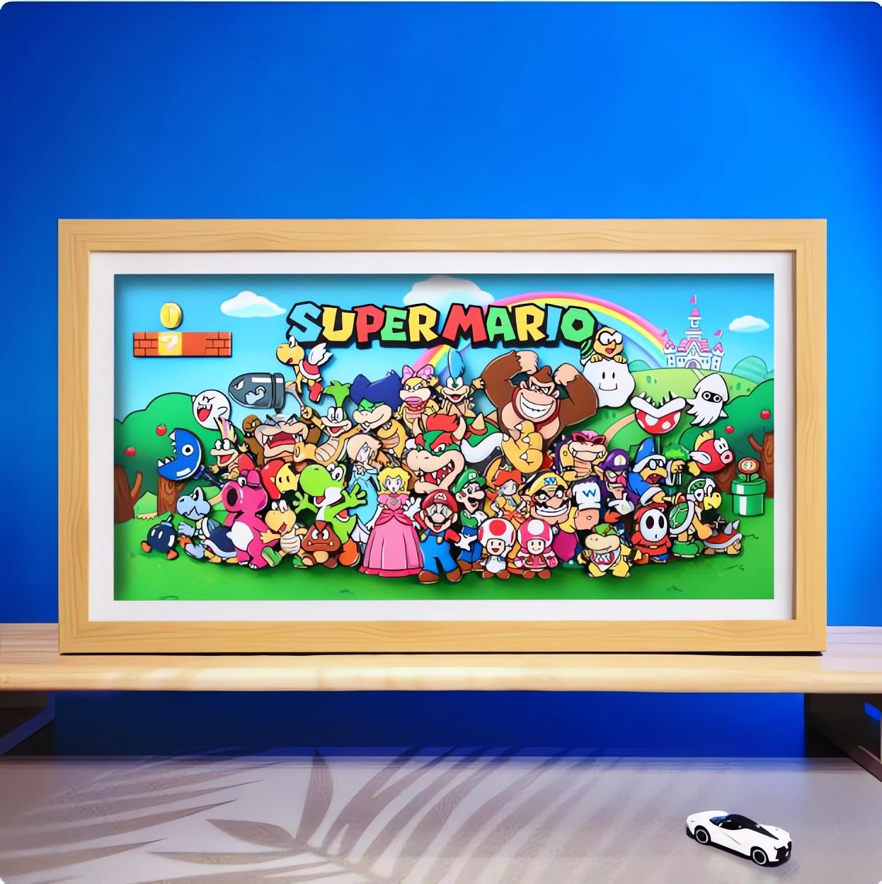 3D Mario Family portraits
