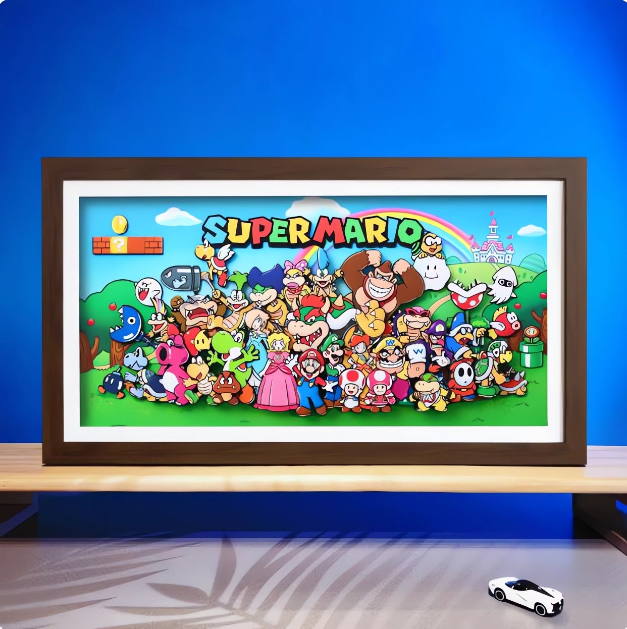3D Mario Family portraits