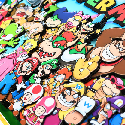 3D Mario Family portraits