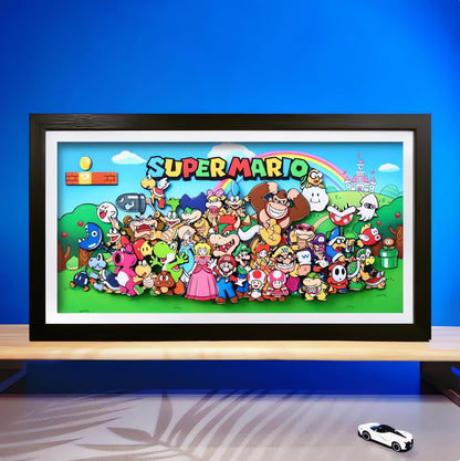3D Mario Family portraits